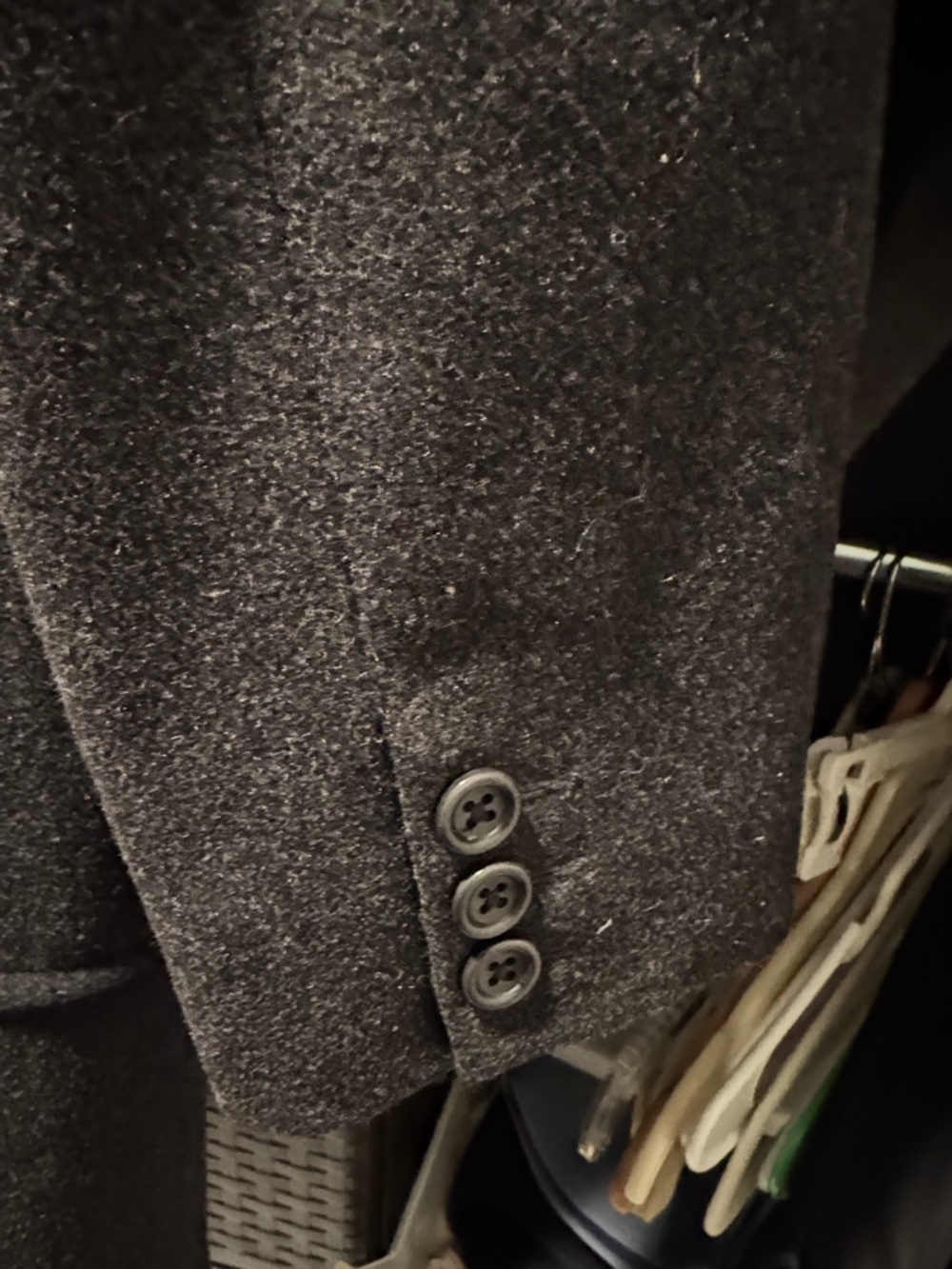 J. Crew Charcoal Wool Blend Pea Coat - Picture 11 of 11
